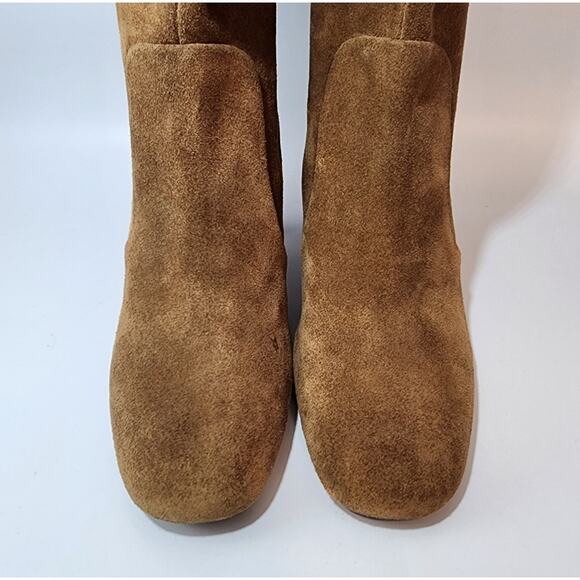 Johnston & Murphy Tan Suede Charlotte Slouch Boots Women's Size 8.5 M NWT - Picture 3 of 9